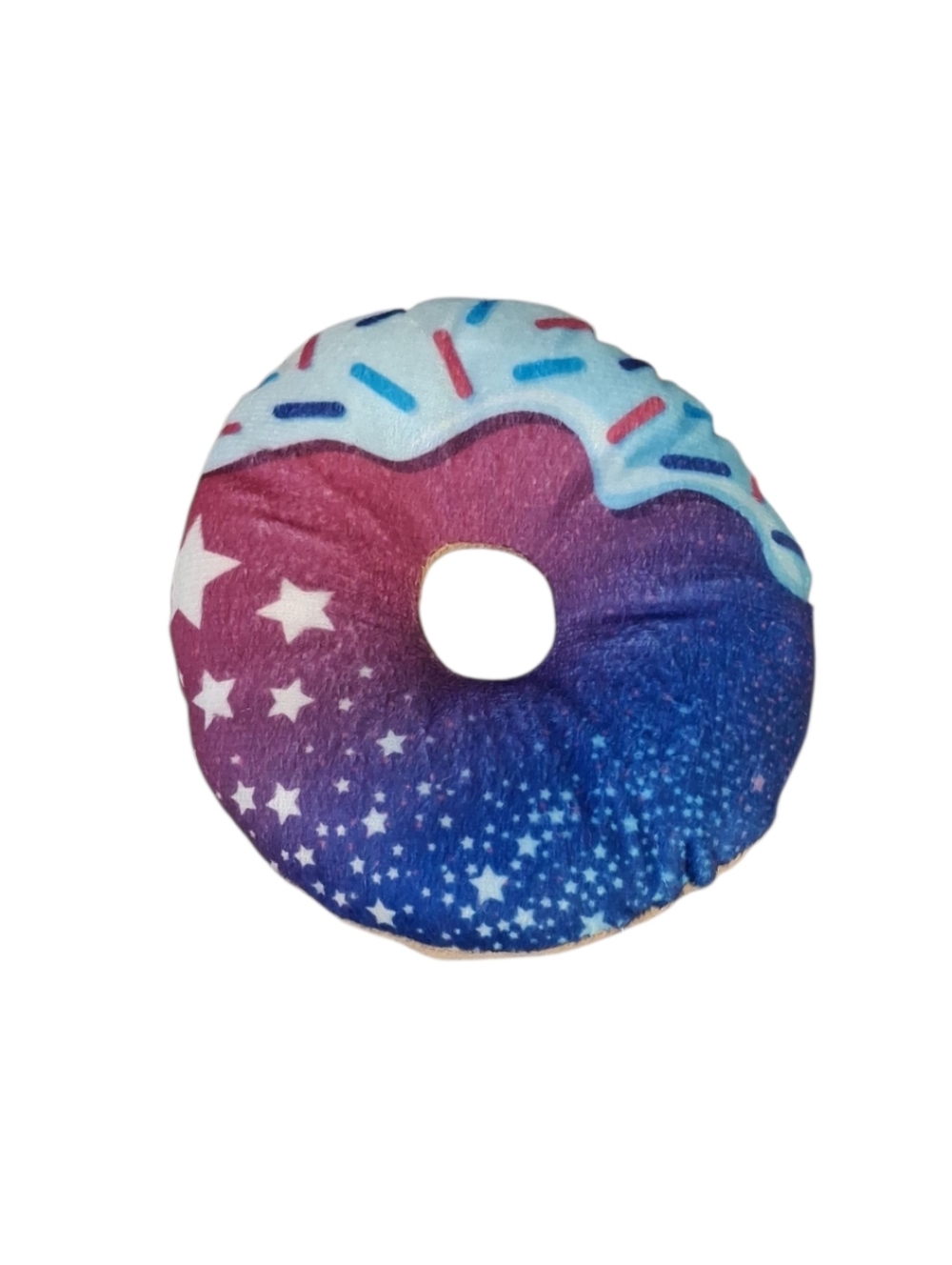 Starry Gradient Small Donut Plush Toy for Kids - Purple & Blue(NWOT)
